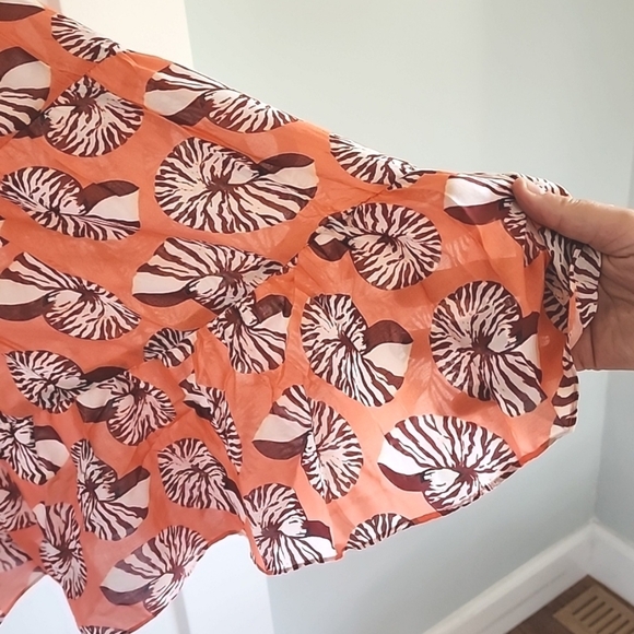 NWT Anthropologie The Shelbie Tiered Mini Dress in pink size XS - Picture 7 of 9